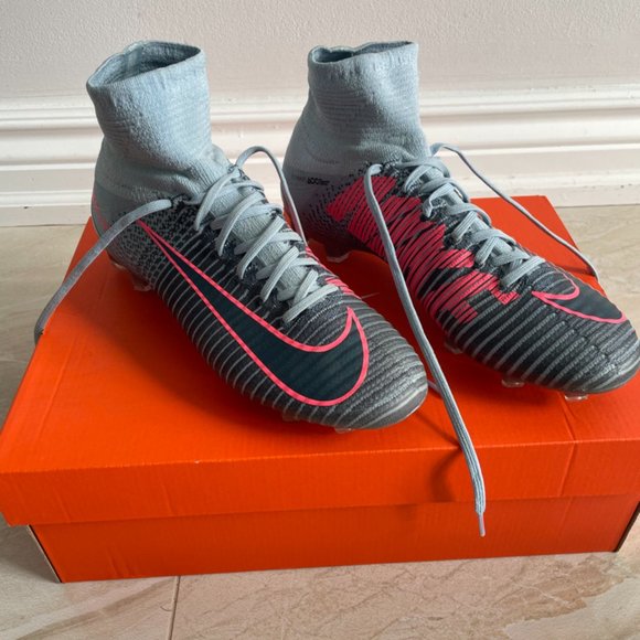 Nike Mercurial Superfly V FG Soccer Cleats - Light Armory (LIMITED EDITION) - Picture 2 of 5